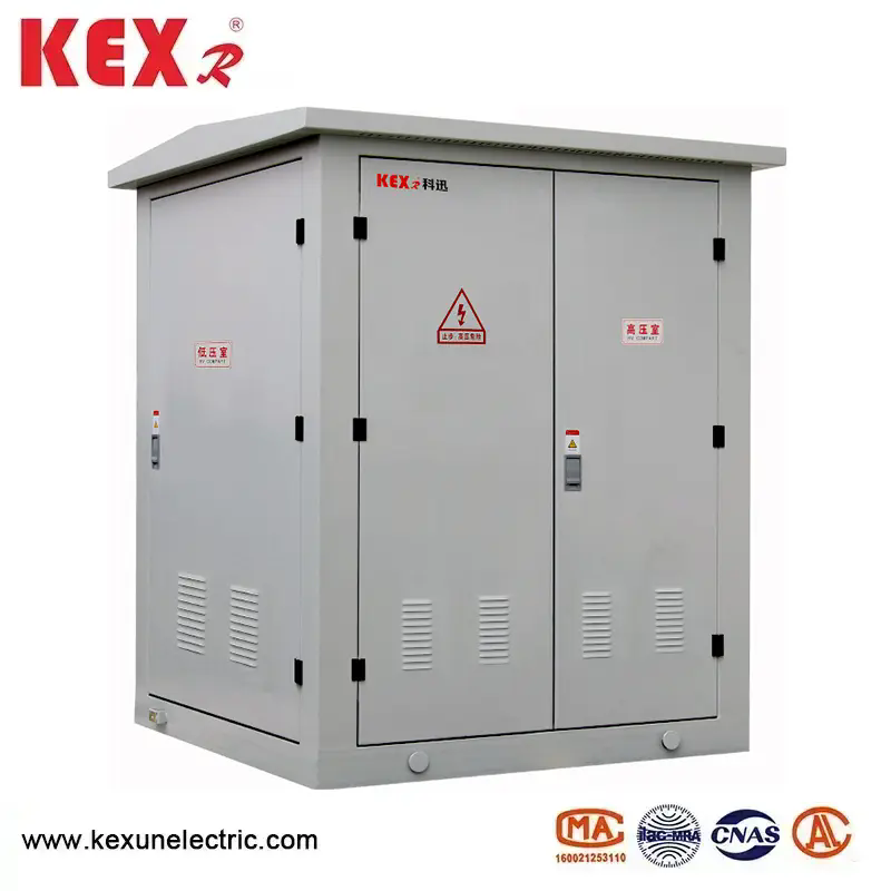 Hoe brengt een substation van een doostype een efficiënte stroomvoorziening en ruimteaanpassing?