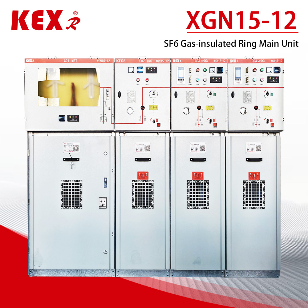 50 sets XGN15-12 SF6 Ring Main Unit-kast in massaproductie