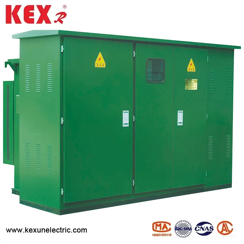 Amerikaans type compacte transformator